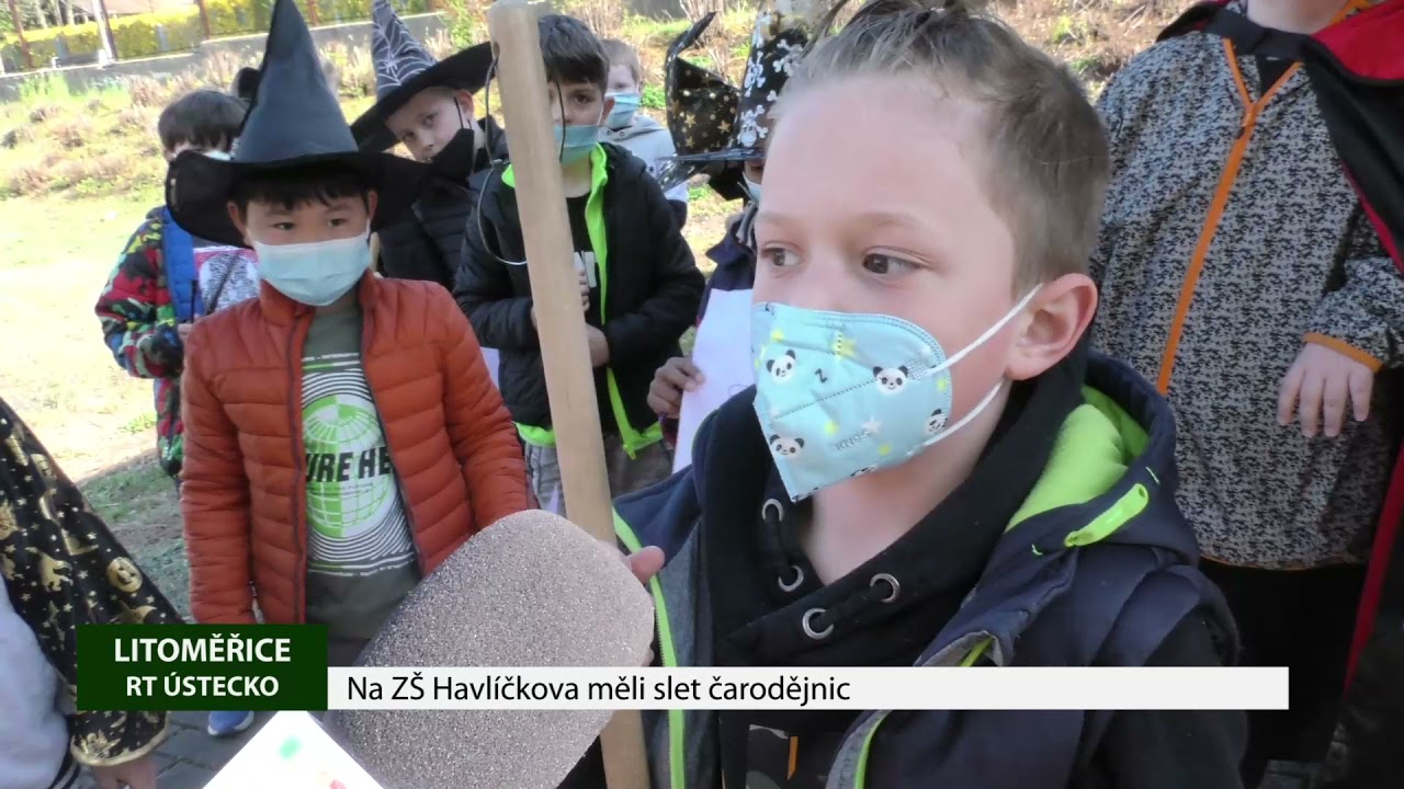 LITOMĚŘICE: Na ZŠ Havlíčkova měli slet čarodějnic