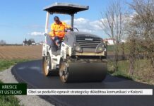 KŘEŠICE: Obci se podařilo opravit strategicky důležitou komunikaci v Kolonii
