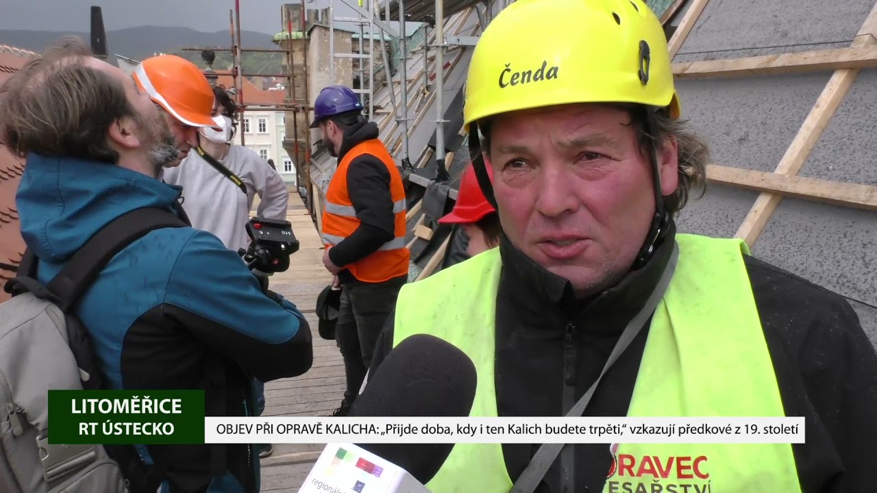 OBJEV PŘI OPRAVĚ KALICHA: „Přijde doba, kdy i ten Kalich budete trpěti,“ vzkazují předkové z 19. století