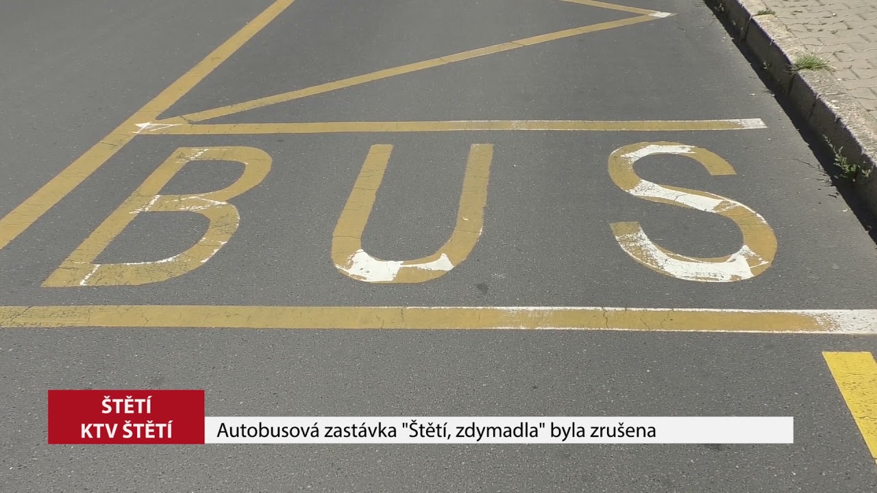 ŠTĚTÍ: Autobusová zastávka „Štětí, zdymadla“ byla zrušena