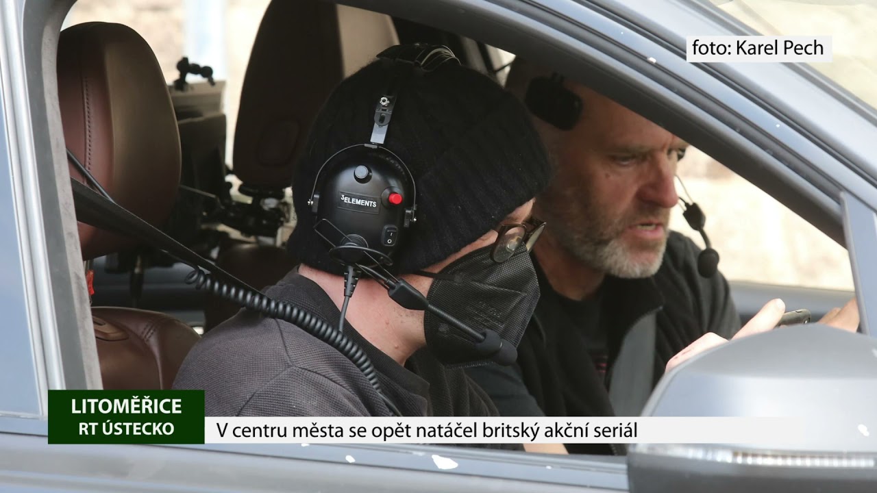 LITOMĚŘICE: V centru města se opět natáčel britský akční seriál