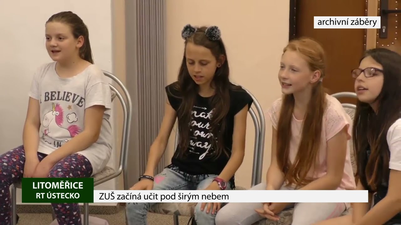 LITOMĚŘICE: ZUŠ začíná učit pod širým nebem