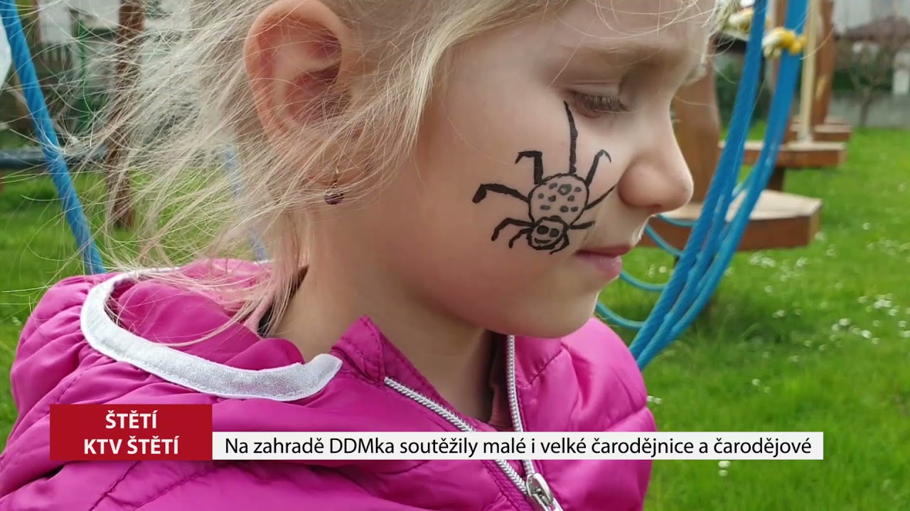 ŠTĚTÍ: Na zahradě DDMka soutěžily malé i velké čarodějnice a čarodějové
