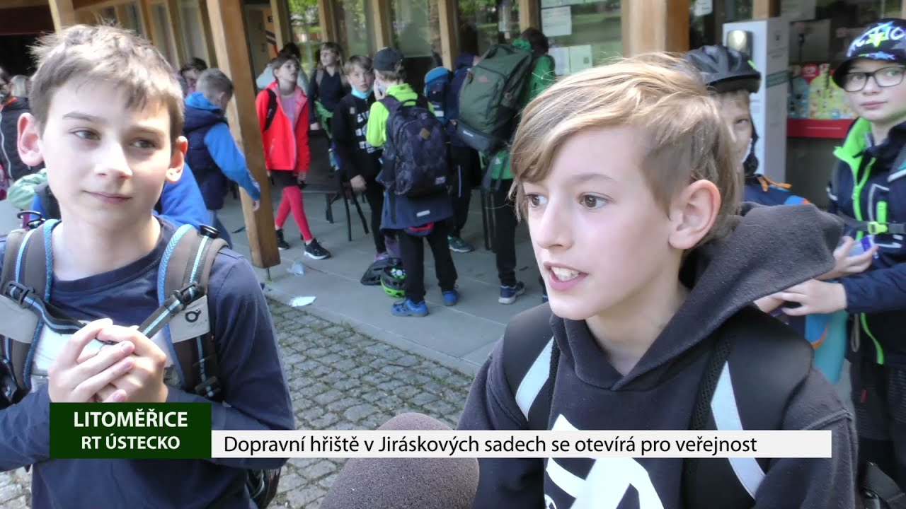 LITOMĚŘICE: Dopravní hřiště v Jiráskových sadech se otevírá pro veřejnost