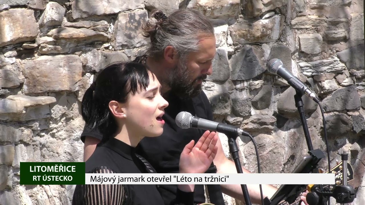 LITOMĚŘICE: Májový jarmark otevřel „Léto na tržnici“