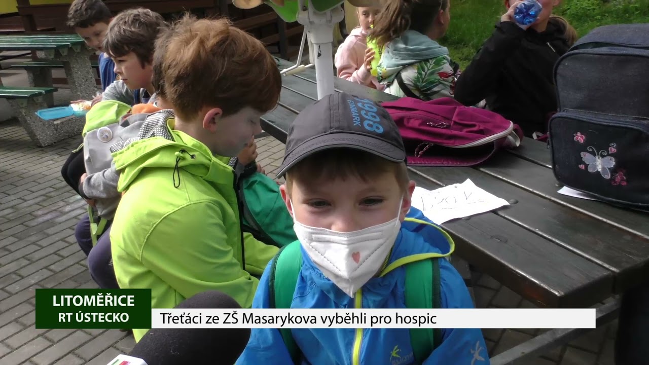 LITOMĚŘICE: Třeťáci ze ZŠ Masarykova vyběhli pro hospic