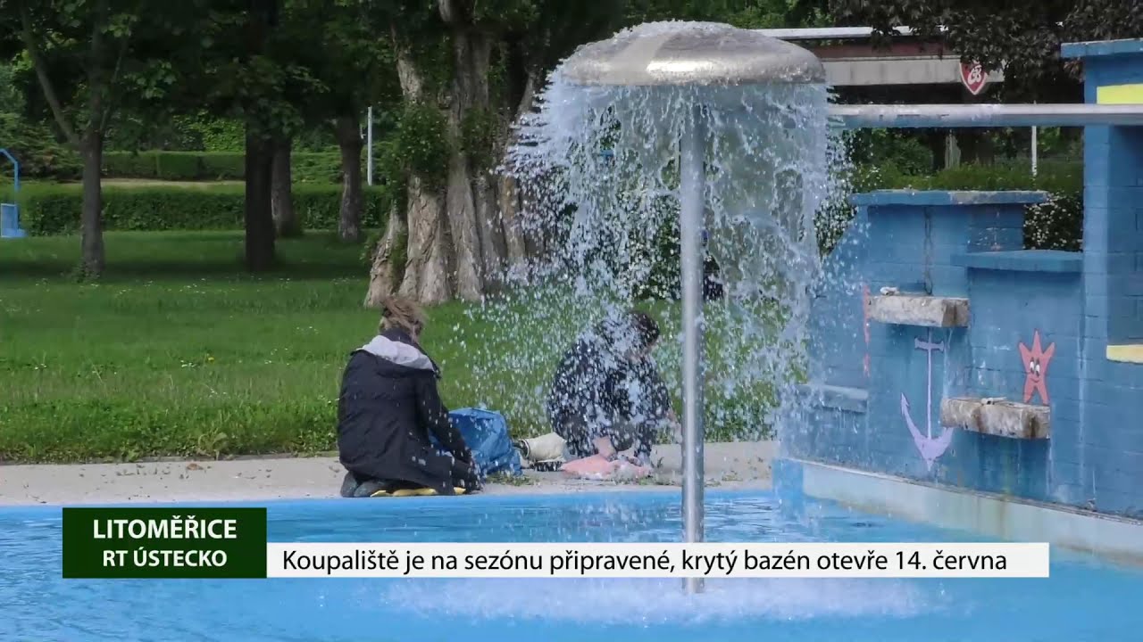 LITOMĚŘICE: Koupaliště je na sezónu připravené, krytý bazén otevře 14. června