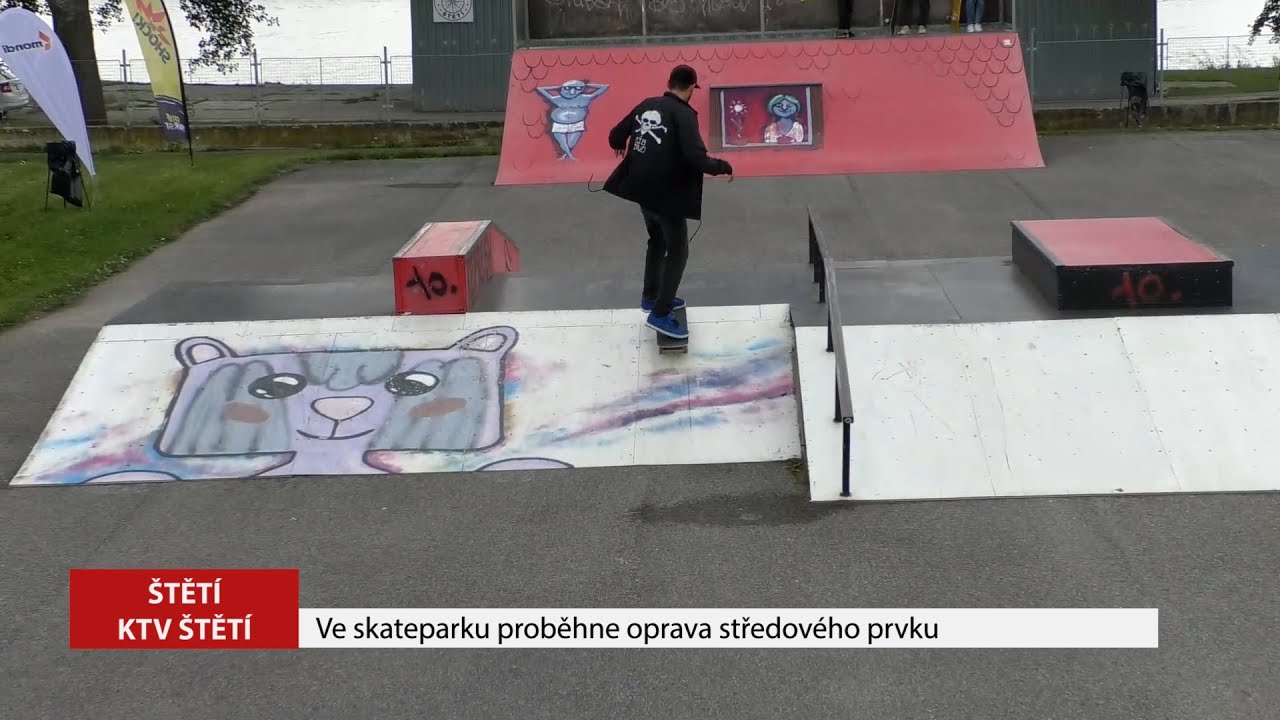 ŠTĚTÍ: Ve skateparku proběhne oprava středového prvku
