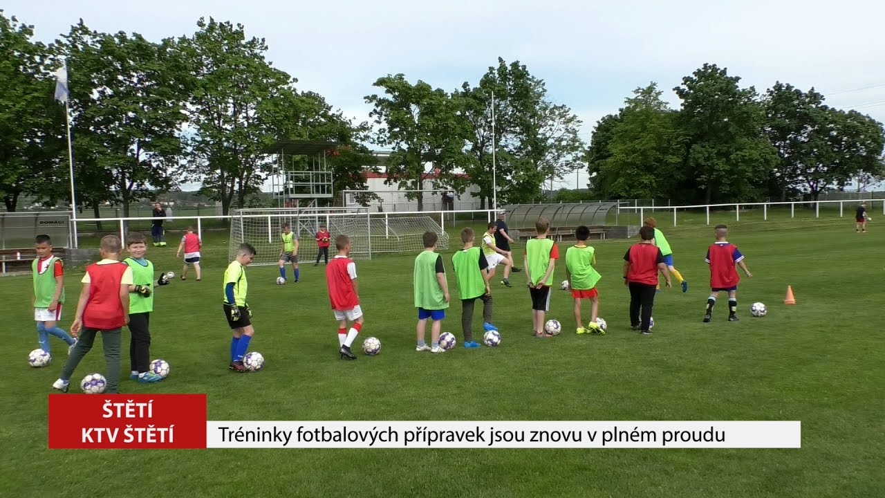 ŠTĚTÍ: Tréninky fotbalových přípravek jsou znovu v plném proudu