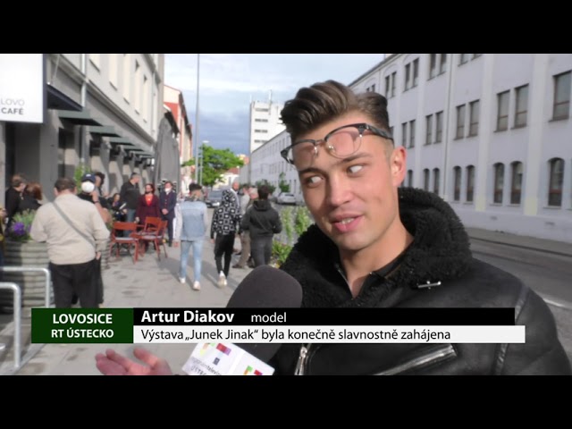 LOVOSICE: Výstava „Junek Jinak“ byla konečně slavnostně zahájena