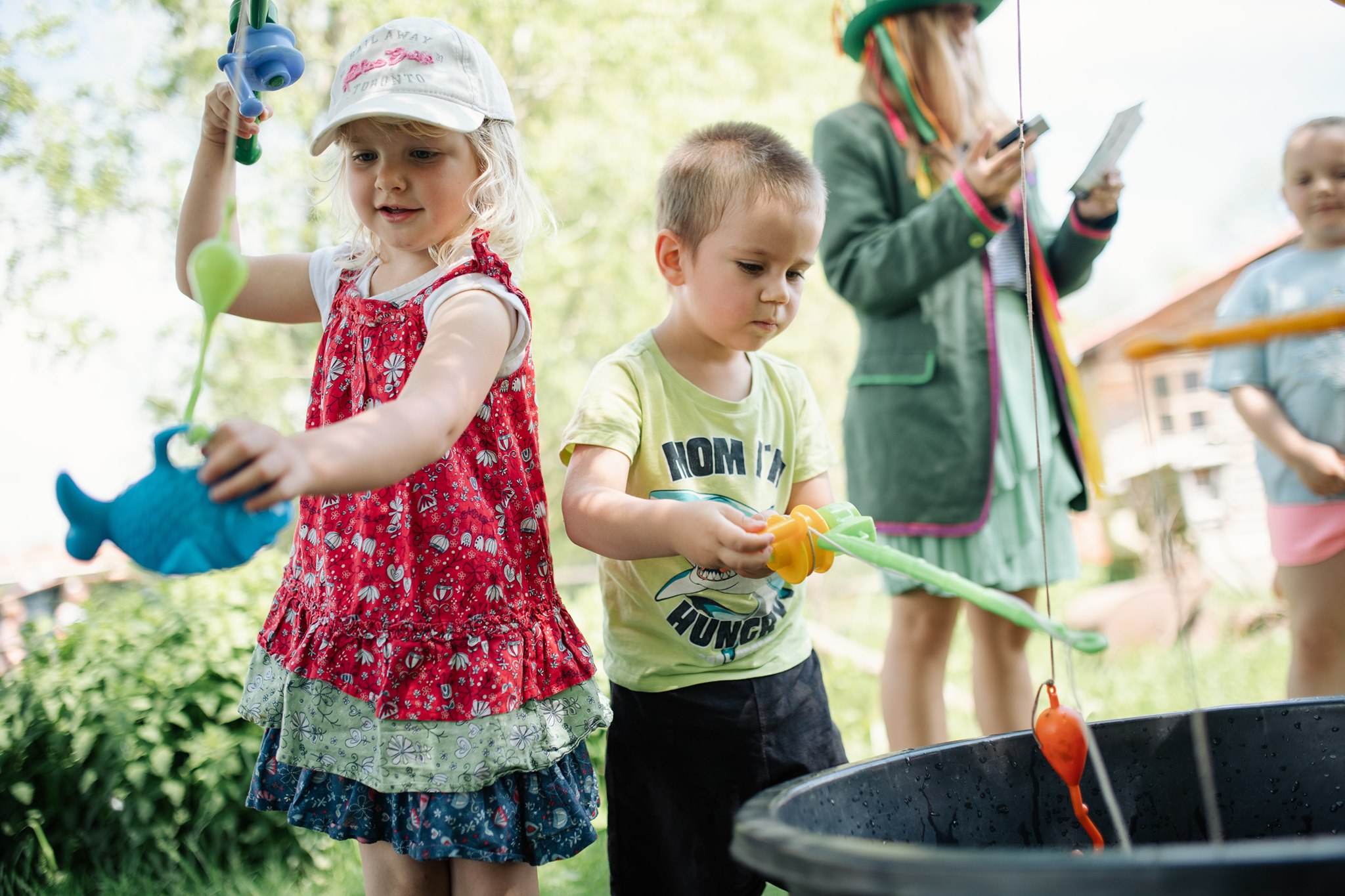 V parku Václava Havla bude skákací hrad a soutěže pro děti