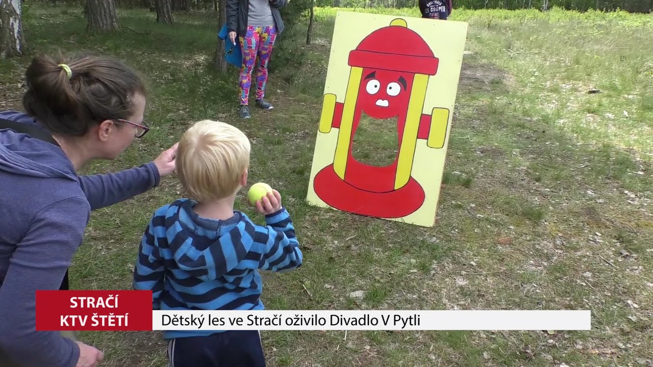 STRAČÍ: Dětský les ve Stračí oživilo Divadlo V Pytli