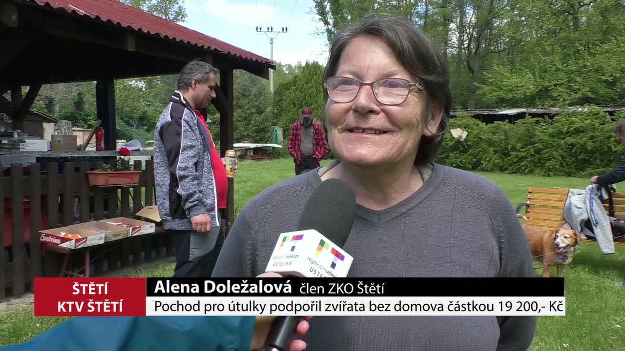 ŠTĚTÍ: Pochod pro útulky podpořil zvířata bez domova částkou 19 200 korun