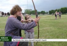 KEBLICE: Na Dětský den letos dorazili šermíři i hasiči