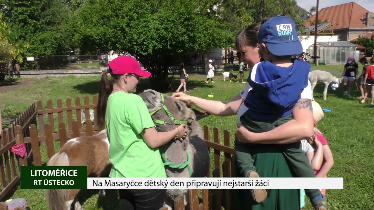 LITOMĚŘICE: Na Masaryčce dětský den připravují nejstarší žáci LITOMĚŘICE: Na Masaryčce dětský den připravují nejstarší žáci