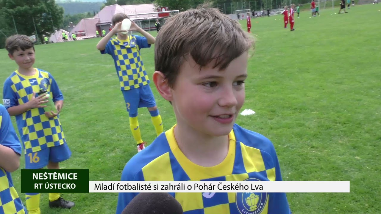 NEŠTĚMICE: Mladí fotbalisté si zahráli o Pohár Českého Lva NEŠTĚMICE: Mladí fotbalisté si zahráli o Pohár Českého Lva