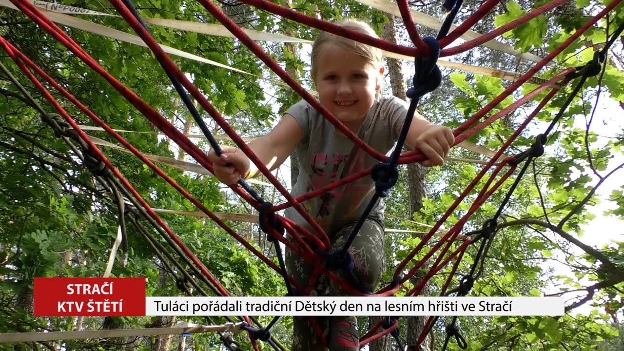 STRAČÍ: Tuláci pořádali tradiční Dětský den na lesním hřišti ve Stračí