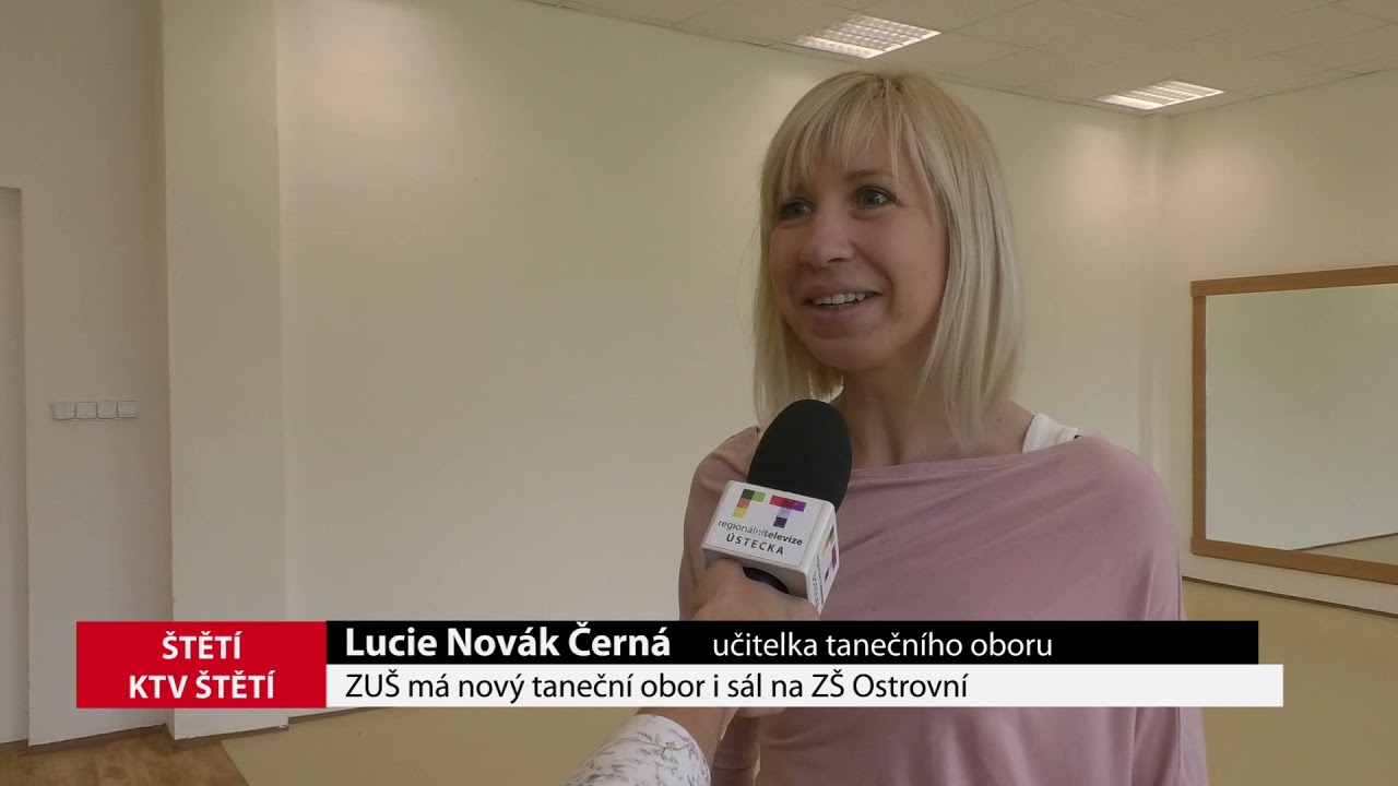 ŠTĚTÍ: ZUŠ má nový taneční obor i sál na ZŠ Ostrovní