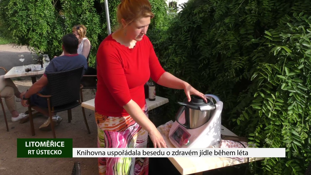 LITOMĚŘICE: Knihovna uspořádala besedu o zdravém jídle během léta