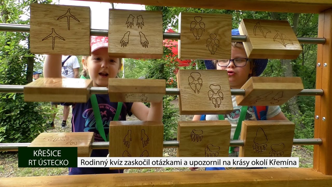KŘEŠICE: Rodinný kvíz zaskočil otázkami a upozornil na krásy okolí Křemína
