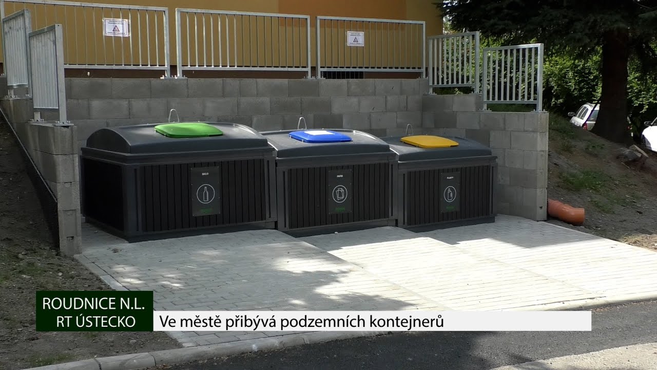 ROUDNICE N.L: Ve městě přibývá podzemních kontejnerů