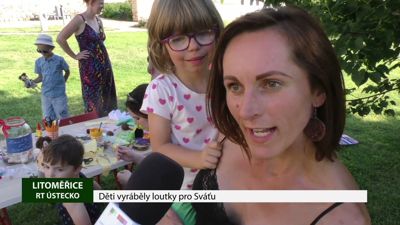LITOMĚŘICE: Děti vyráběly loutky pro Sváťu