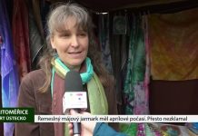 LITOMĚŘICE: Řemeslný májový jarmark měl aprílové počasí. Přesto nezklamal