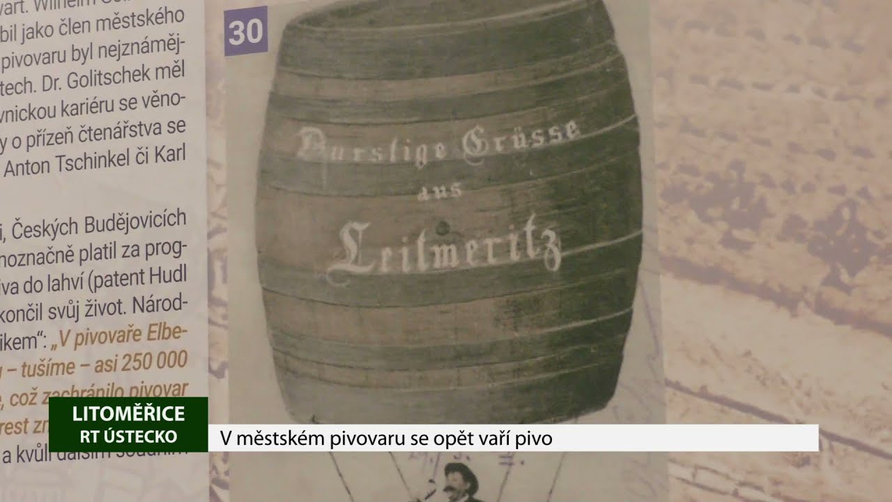 LITOMĚŘICE: V městském pivovaru se opět vaří pivo