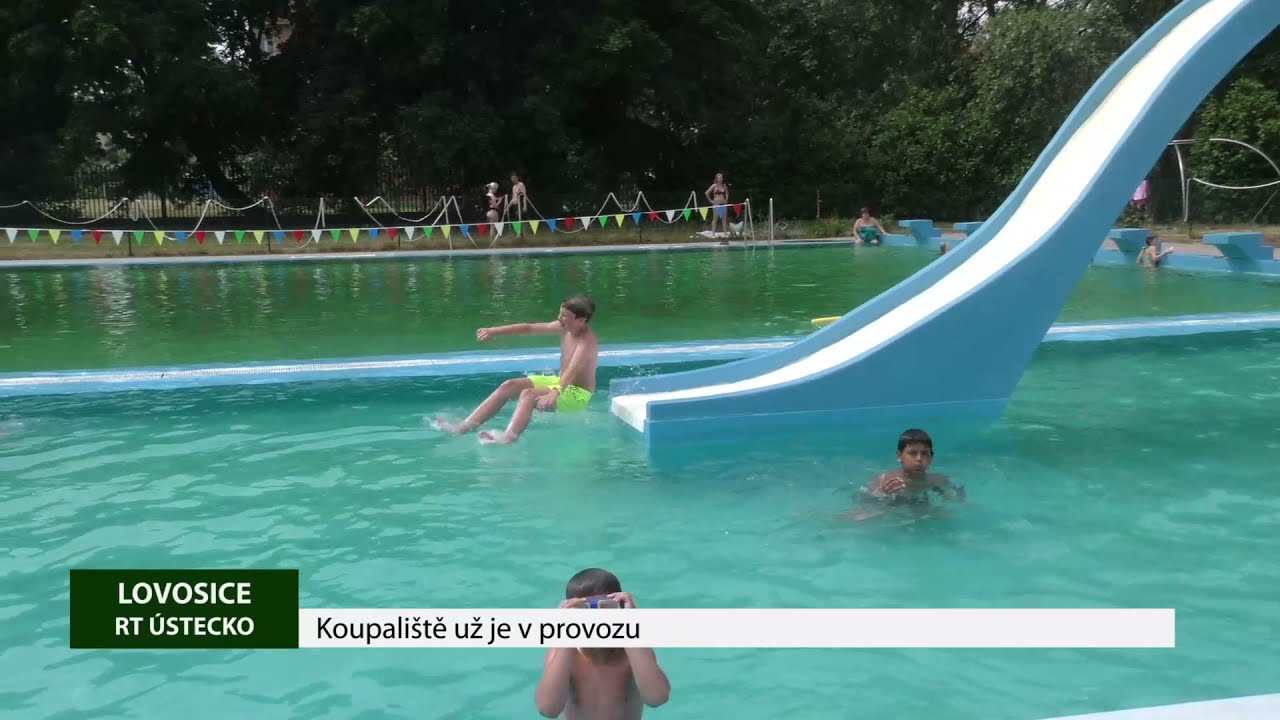 LOVOSICE: Koupaliště už je v provozu LOVOSICE: Koupaliště už je v provozu