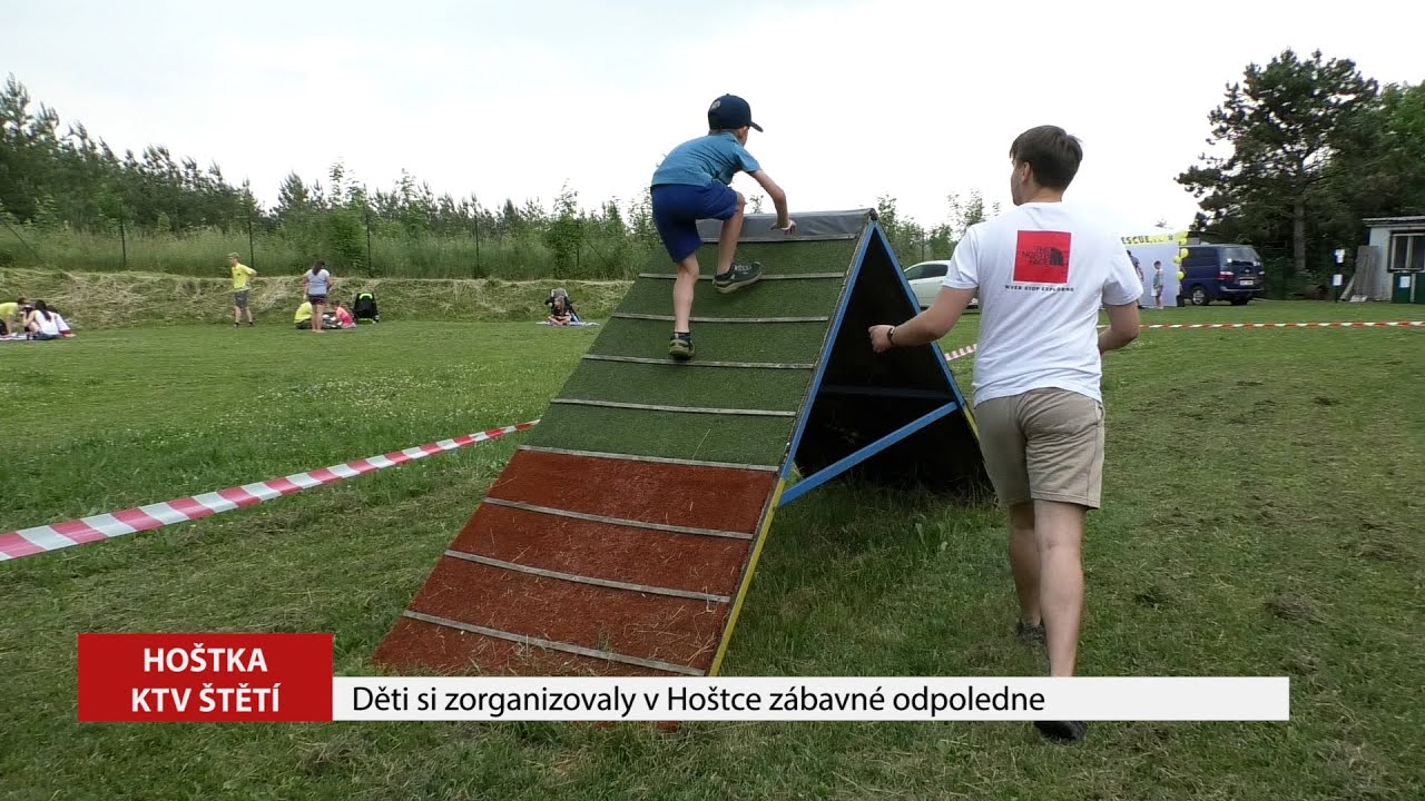 HOŠTKA: Děti si zorganizovaly v Hoštce zábavné odpoledne