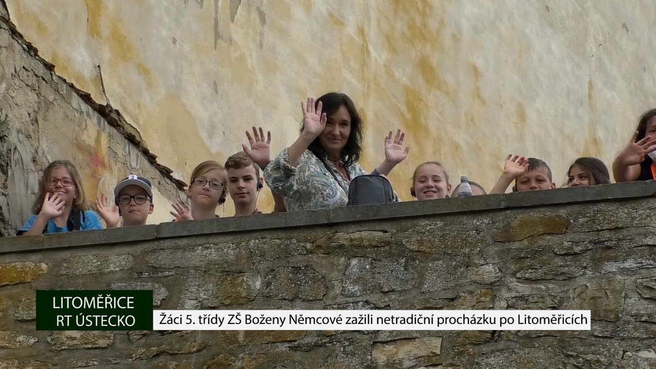 LITOMĚŘICE: Žáci 5. třídy ZŠ Boženy Němcové zažili netradiční procházku po Litoměřicích