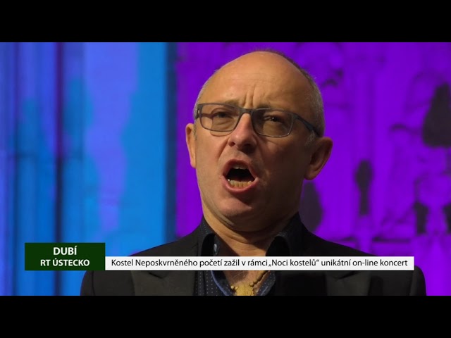 DUBÍ: Kostel Neposkvrněného početí zažil v rámci „Noci kostelů“ unikátní on-line koncert