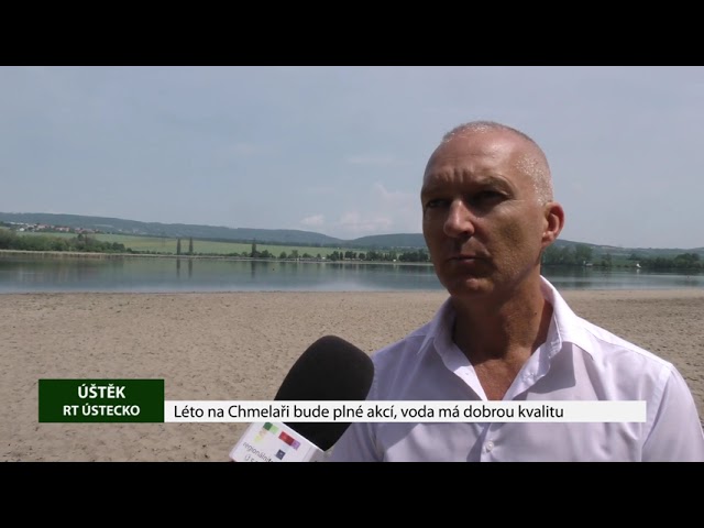ÚŠTĚK: Léto na Chmelaři bude plné akcí, voda je vhodná ke koupání navzdory úhynu ryb