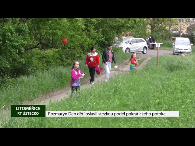 LITOMĚŘICE: Rozmarýn Den dětí oslavil stezkou podél pokratického potoka