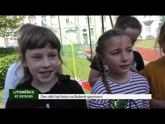 LITOMĚŘICE: Den dětí byl letos na Boženě sportovní