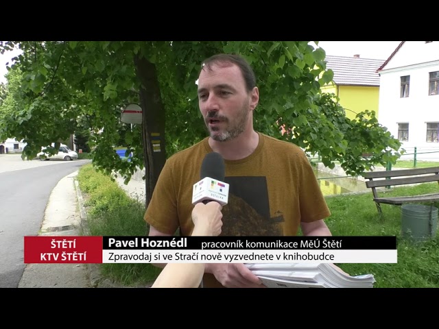 Štětí: Zpravodaj si ve Stračí nově vyzvednete v knihobudce
