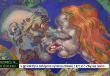 ROUDNICE N.L.: V galerii byla zahájena výstava obrazů a kreseb Zbyška Siona