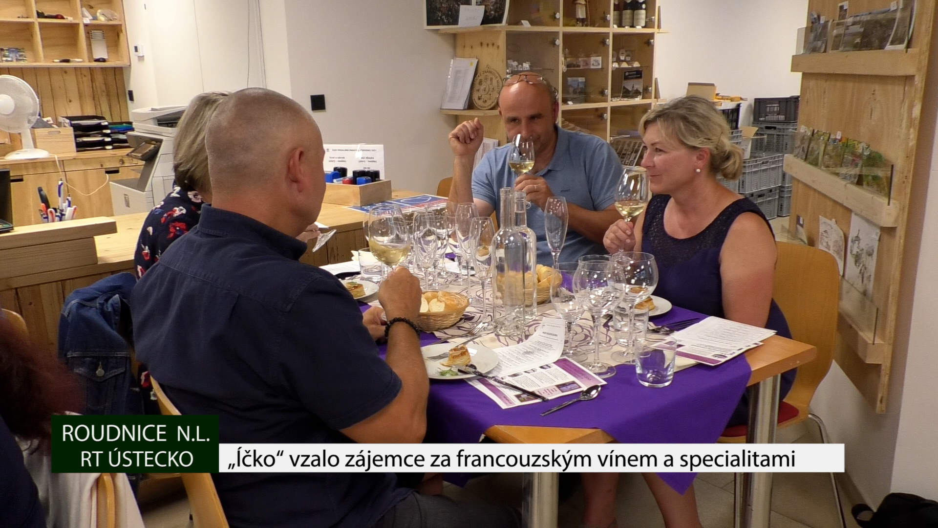 ROUDNICE N.L.: „Íčko“ vzalo zájemce za francouzským vínem a specialitami