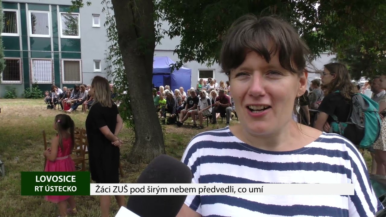 LOVOSICE: Žáci ZUŠ pod širým nebem předvedli, co umí