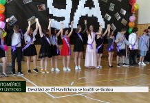 LITOMĚŘICE: Deváťáci ze ZŠ Havlíčkova se loučili se školou