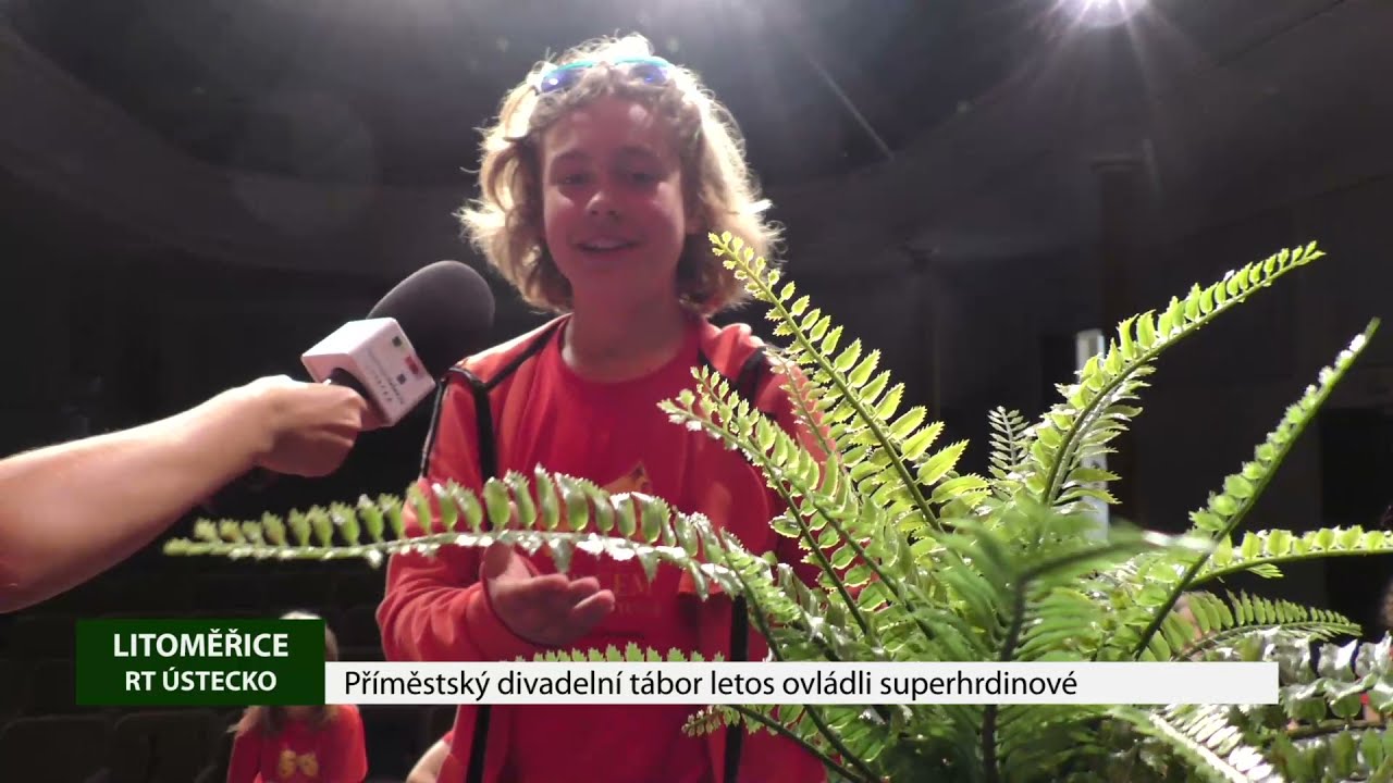 LITOMĚŘICE: Příměstský divadelní tábor letos ovládli superhrdinové