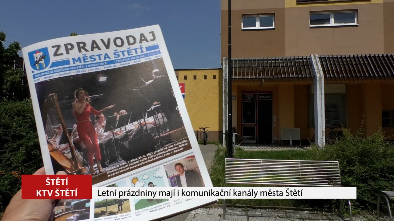 ŠTĚTÍ: Letní prázdniny mají i komunikační kanály města Štětí