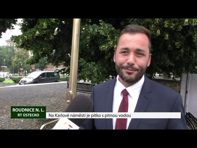 ROUDNICE N.L.: Na Karlově náměstí je pítko s pitnou vodou