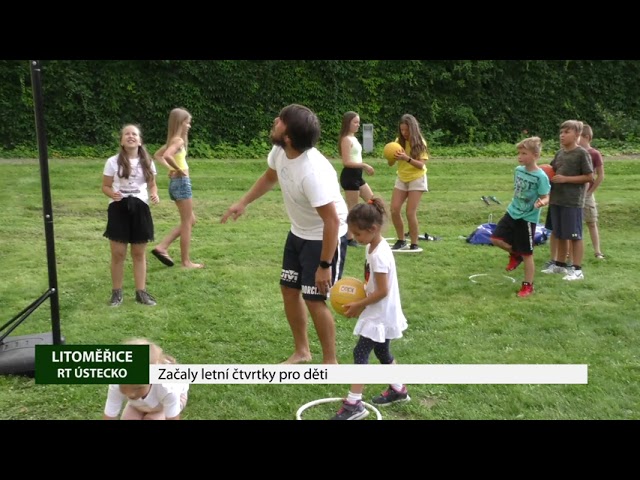 LITOMĚŘICE: Začaly letní čtvrtky pro děti