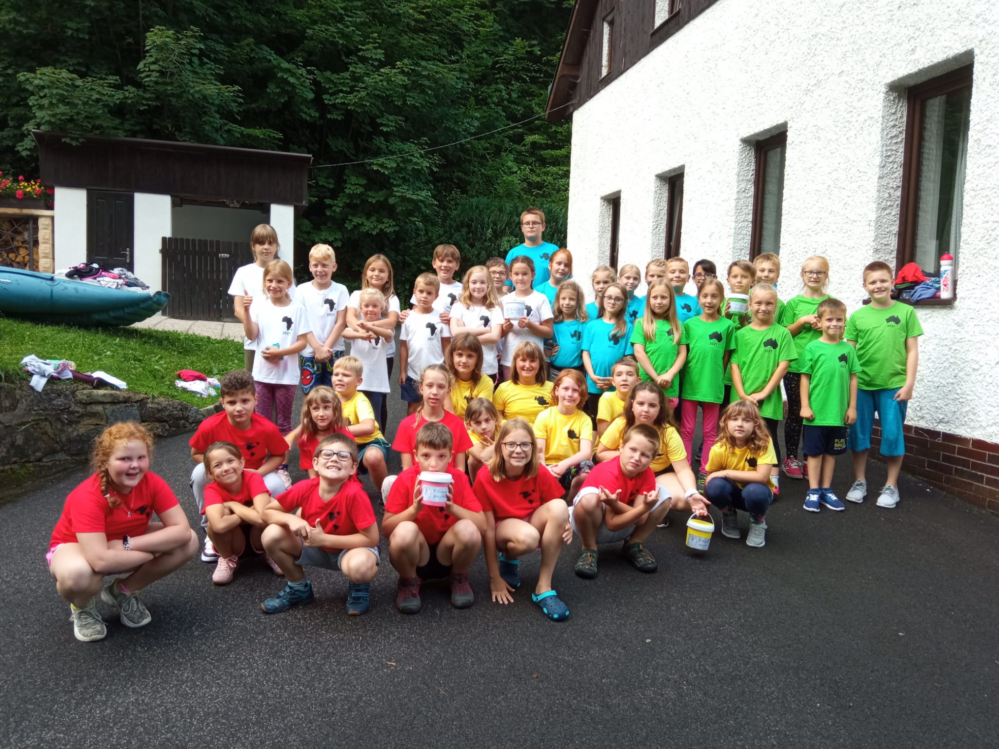 Letní tábor ZŠ Antonína Baráka – děti obepluly svět