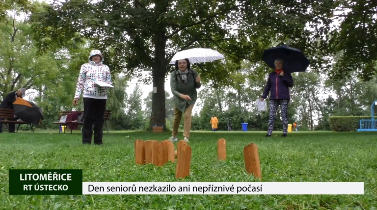 VIDEO – Den seniorů nezkazilo ani nepříznivé počasí
