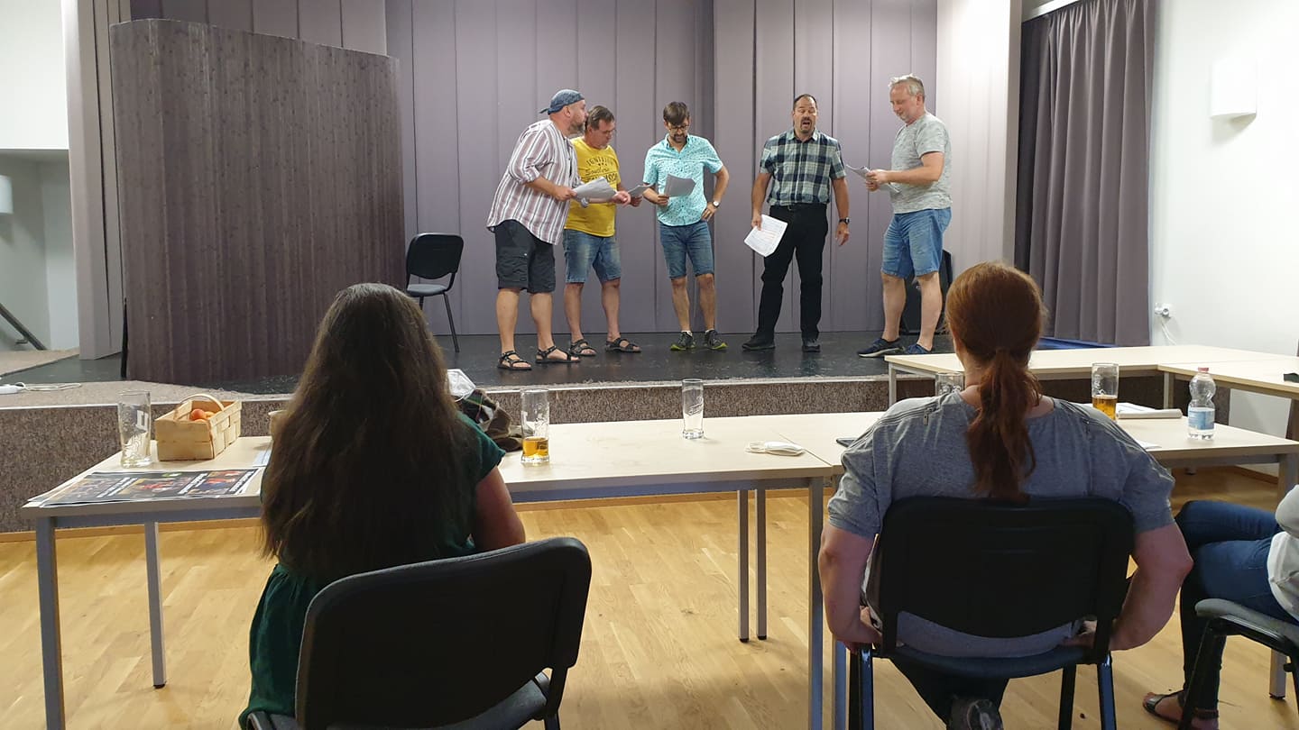 FOTOGALERIE: Zkouška třebenických ochotníků