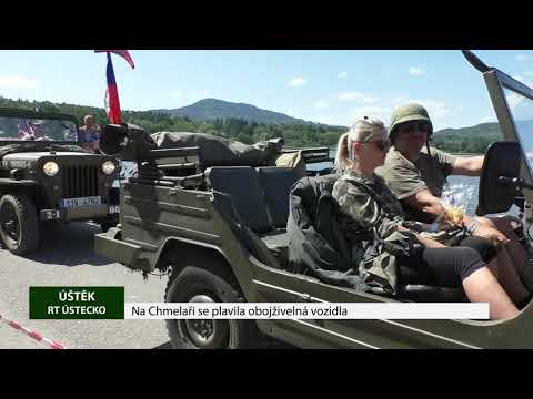 ÚŠTĚK: Na Chmelaři se plavila obojživelná vozidla