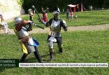LITOMĚŘICE: Dětské letní čtvrtky tentokrát navštívili šermíři a byla čajová pohádka