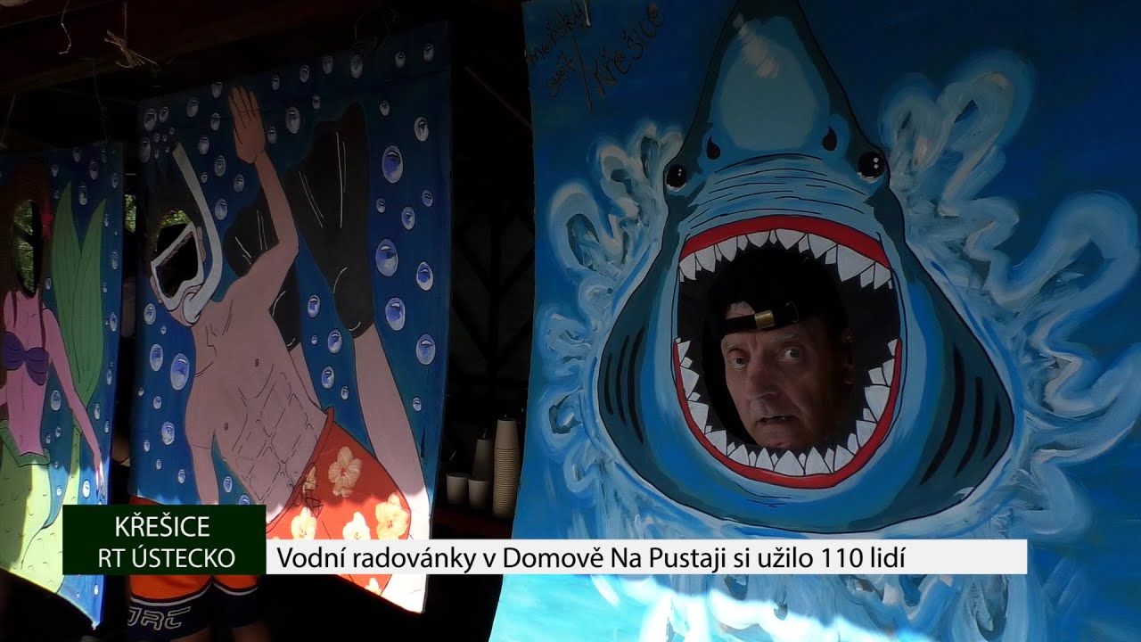 KŘEŠICE: Vodní radovánky v Domově Na Pustaji si užilo 110 lidí